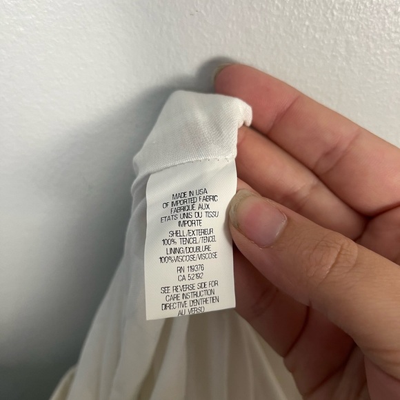 Helmut lang off white midi drape skirt size p/XS - Picture 8 of 9